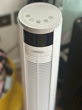 VonHaus 35" White Tower Fan