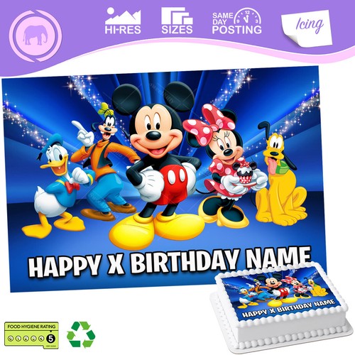 Mickey mouse cake topper - mickey,