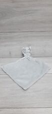 Tesco F&F Grey Elephant Comforter Blankie Doudou Blanket