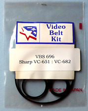 VCR Belt KIT for SHARP VC651
