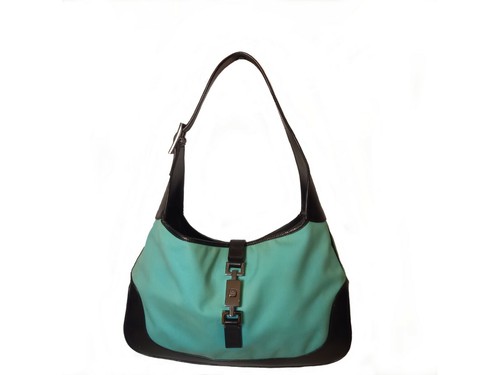 Vintage gucci turquoise jackie - gucci,