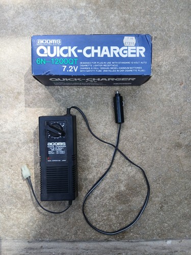 Acoms quick charger 2v - acoms,