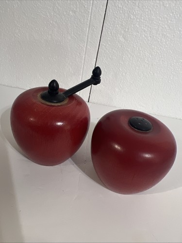 Wooden salt shaker and - shaker,