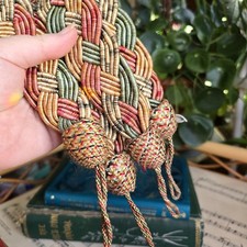 Vintage curtain tie backs x 2
