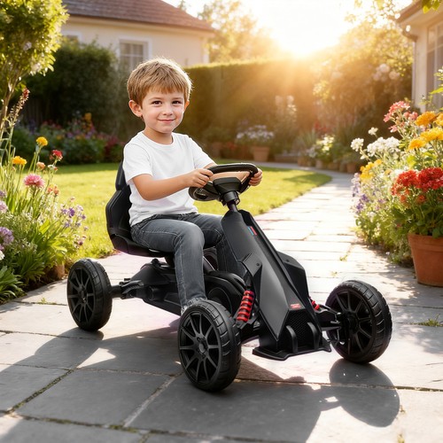 Children pedal kart - go, w/