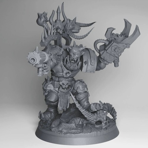 Major minis ork demon killer - demon,