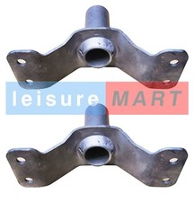 2 X Galvanized Front Ramp