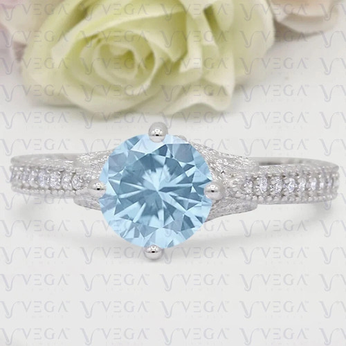 80crt round cut - 3.80crt, created