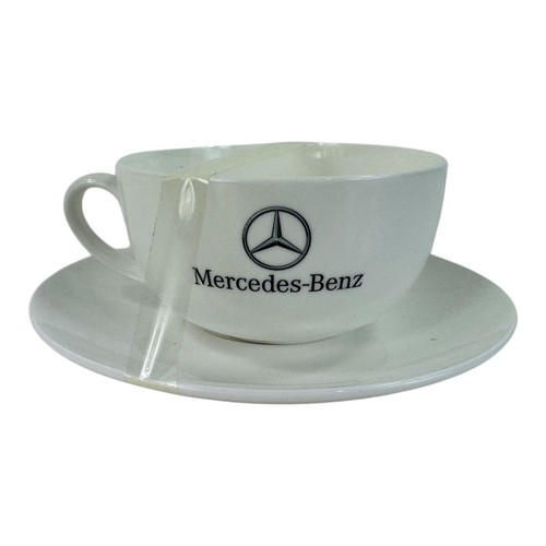 Mercedes benz white porcelain - white,