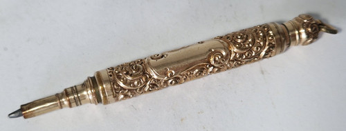 Antique gold plated ornate - antique,