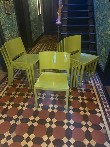 Green lizz kartell dining - x,