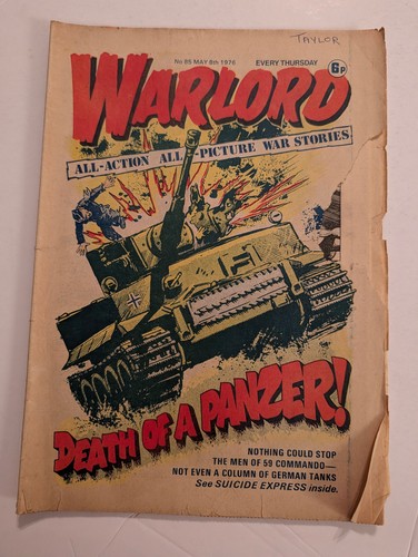 Warlord comic may 8th - comic, 85,