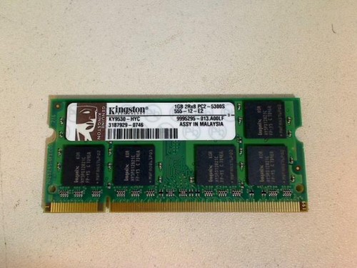 1gb ddr2 pc2 5300s kingston - 1gb,