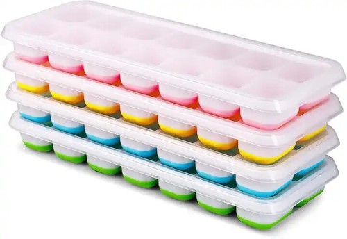 Silicone ice cube trays pack - ice,