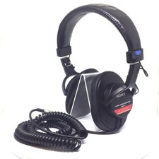 Sony MDR-V6 Monitor Series Headphones CCAW Voice Coil - Made in Japan - Grade A