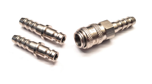Inline quick release fitting - release,