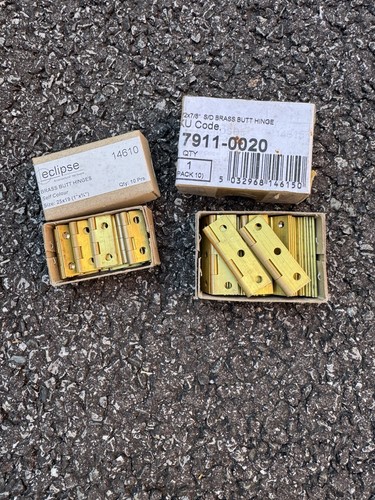 Brass butt hinges - brass, job