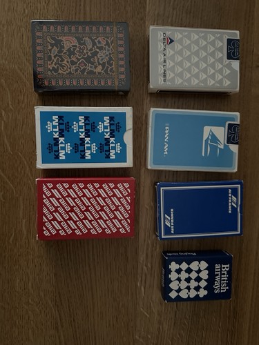 Airline playing cards - airline, variety