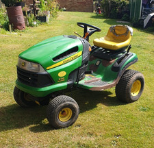 john deere x110 ride on hydrostatic gearbox tested and ready to use