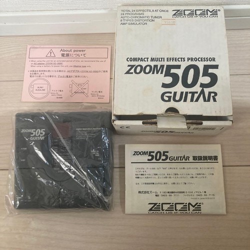 Zoom 505 guitar multi effects - 505, multi-effects