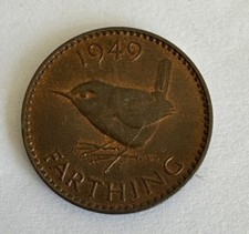 1949 - GEORGE VI - WREN FARTHING