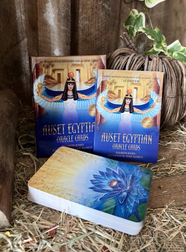 Auset egyptian oracle cards - egyptian,
