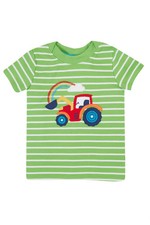 Frugi Boys Green Top - Easy On