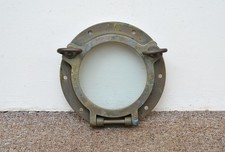 Antique porthole old brass