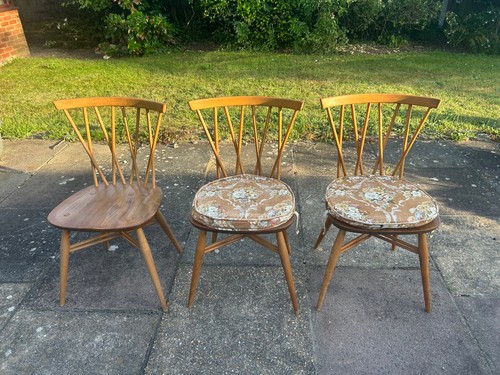 Good retro ercol candlestick - good,
