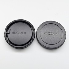 Sony Camera Body Cover + Lens