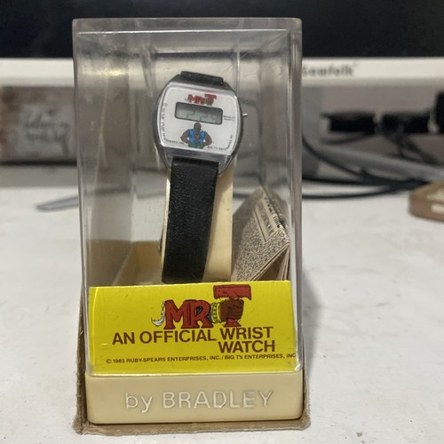 Vintage digital watch t - watch., mr.