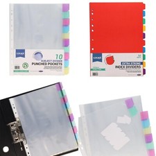 A4 File Subject Divider 10
