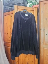 JACAMO Black Velvet Velvor Style Jumper  Size 4xl