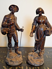 Pair of Emil Fuchs Spelter