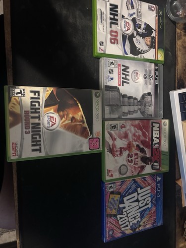 Sports games lot 1 sealed - games, 5x
