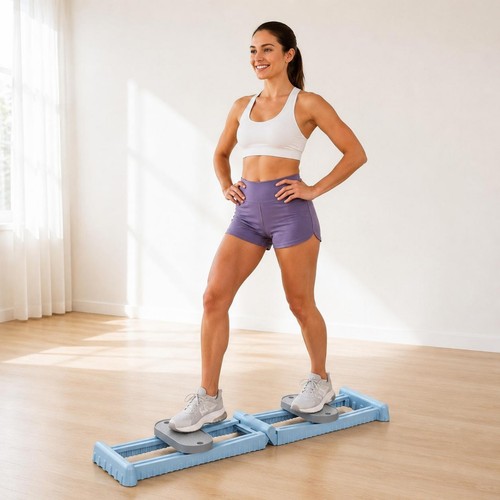 Ski step machine portable - machine,