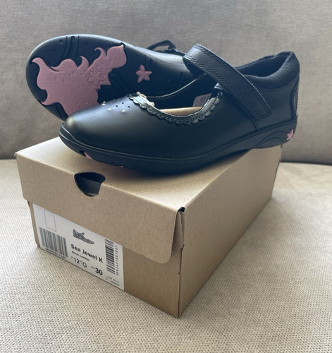 Clarks sea jewel girls black - clarks,