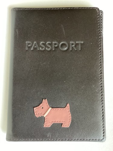 Radley passport holder - passport, black