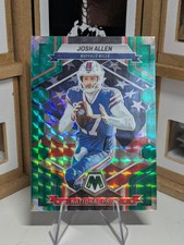 2023 Panini Mosaic National Pride Josh Allen Bills  #257 Green Mosaic Prizm Mint