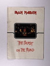 Iron Maiden Bruce Dickinson Programme The Beast On The Road World Tour 1982