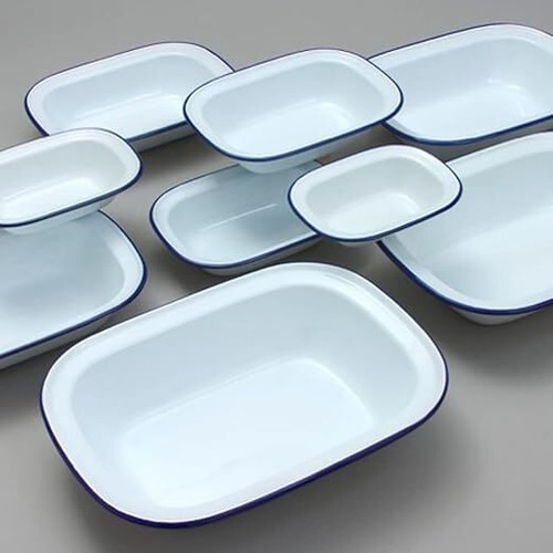 Falcon enamel pie dish steak - pie,