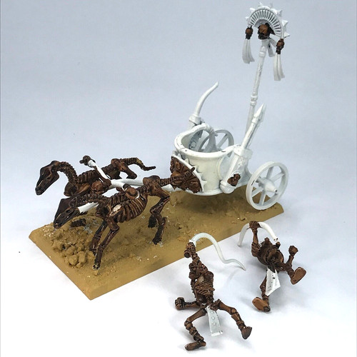 Skeleton chariot tomb - skeleton,