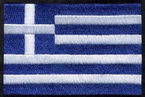 Greece flag patch greek - greece,