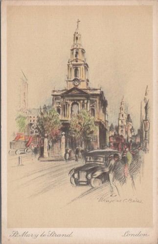 London postcard mary - postcard, st