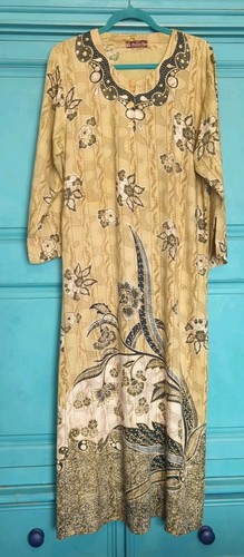 Vintage batik indonesia dress - vintage,