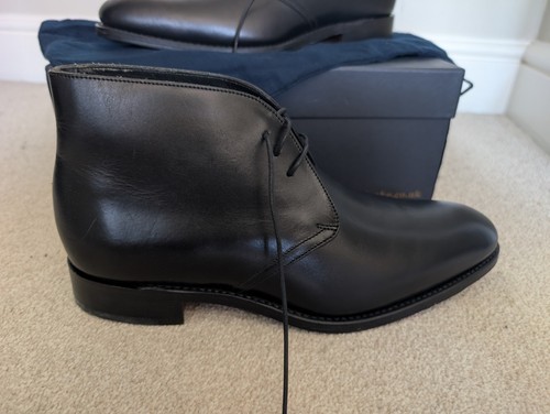 Loake 1880 black calf - loake,