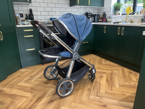 Oyster navy stroller - 3, buggy