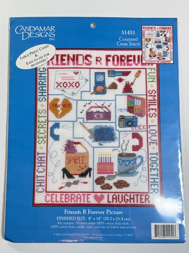 Candamar cross stitch - cross, kit