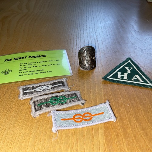 Vintage boy scout job - boy,