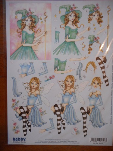 Beautiful reddy die cut - die,